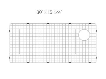 Stainless Steel Bottom Grid – GRS 841